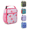 Durable Oxford Unicorn Purple Lunch Bag for School Girls Food Packaging Cooler Bag with Lunch Box Bolsa De Almuerzo