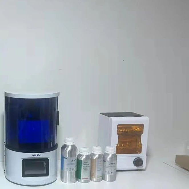 IFUN 100w Strong Light Source Digital Chair-side Dental Supplies 3D UV Post-curing  Machine
