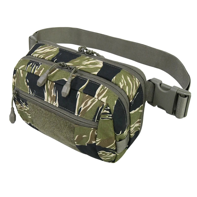 GAF New Arrival 500D Nylon Molle EDC Pouches Outdoor Concealed Carry Waist Bag Tactical Fanny Pack