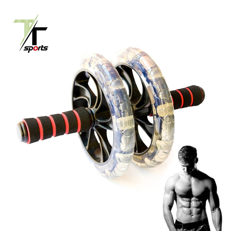 New Design Power Roller Bench Ab Exercise Wheel Machine Belly Beauty Abdominal Machine Fitness Equipment Roller