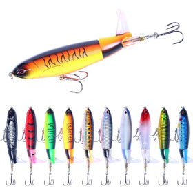 Hengjia 13g 11cm VIB Sub-bait Propeller Tractor Hard Bait Outdoor Fishing Lures