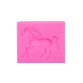 3 Pieces Horse Shaped Silicone Mold 3D Silicone Fudge Cake Mold Chocolate Candy Making Supplies Used for DIY Crafts Cake Making