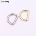 Multi Size Handbag Accessories Metal D Ring Buckle Strap Connector Ring for Purse Bag
