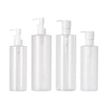 PET Transparent Plastic Emulsion Dispenser Bottle 100ml 200ml 250ml Shampoo Pump Empty Bottle Convenient Travel Bottle Lotion