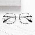 Benyi Unisex Optical Memory Titanium Eyeglass Frame Ultra-Light Round Vintage Spectacles Reading Myopia Men Women