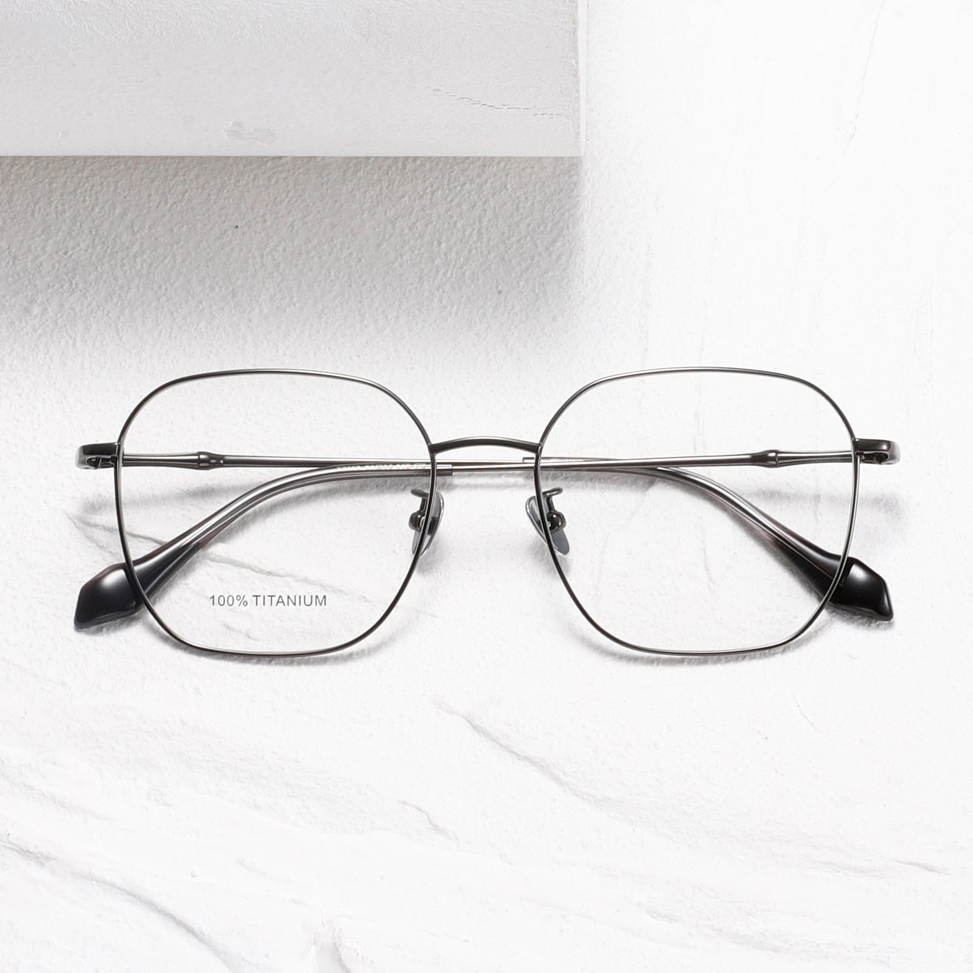 Benyi Unisex Optical Memory Titanium Eyeglass Frame Ultra-Light Round Vintage Spectacles Reading Myopia Men Women