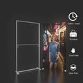 ANEW Tool Free Seg Light Box Booth Advertising Tradeshow Exhibition Booth Display Tension Fabric Backdrop Led Backlit Light Box