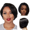 Fashion Side Part Short Bob Hairstyle Women Wig Fluffy and Soft Brazilian and Vietnamese Style  in Stock Wholesale