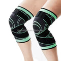 Professional Nylon Spandex Knee Sleeve Flexible Football & Basketball Protective Knee Pad with Removable & Adjustable Straps