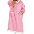 Wearable Blanket Hoodie Oversized Sherpa Hooded Blanket Sweatshirt Adult Comfy Sweatshirt Blanket Hoodie