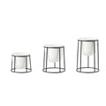 Nordic Ins Iron Vase Ceramic & Porcelain Desk Decorative Items Tabletop Succulent Flowerpot with Ins Iron Design