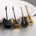 Nabest Jewelry Supplier Hip Hop Music Hobbies Stainless Steel Guitar Pendant Chokers Necklaces