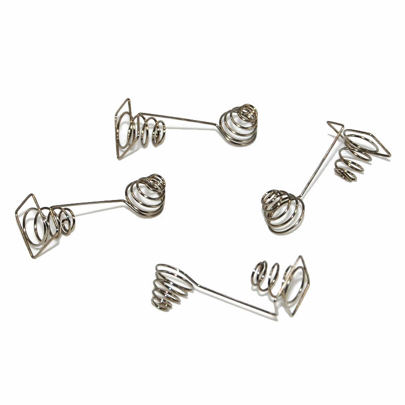 Stainless Steel Remote Control Toy Battery Special-Shaped Spring Electronic Drawing Board Battery Contact Spring Compression