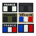 French Flag Infrared Reflection Multi Color Reflective Sew-On Nylon 3D Tactical Armband Waterproof Hook-and-Loop Clothing