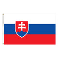 3X5FT Vivid Color and UV Fade Resistant All Different Countries Professional Flag Factory Slovakia Flag