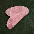 Diy Premium Natural Pink Rose Quartz Gua Sha Jade Board Skin Care