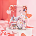 15 Sheets/Pack Shell Light PET Sticker Pack Romantic Confessions Series Valentine's Day Theme Materials Decoration 6