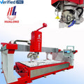 HUALONG Stone Machinery HKNC-400J Italian Cnc 5 Axis Sawjet Marble Countertop Water Jet Granite Bridge Saw Cutting Machine