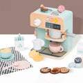 Wholesale Coffee Maker Play Wooden Toddler Multi Play Kitchen Accessories Kids Pretend Toys Set for Kids Girls Boys