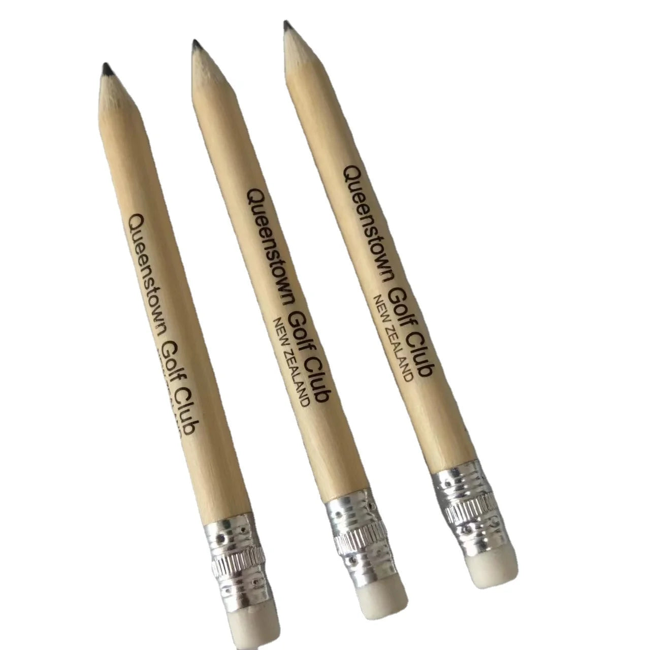 Cheap New 3.5 Inch Wooden Golf Score Pen with Eraser Golf Gear