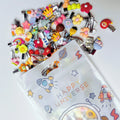 100PCS/ Bag Cute Cartoon Barrettes Children Girls Sweet Hairpins Fashion Hair Accessories Hair Clips for Kid Headdress MegaBDM