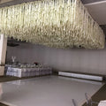 I298 Wedding Ceiling Hanging Decorations Bunch of Flowers Grass Vine Flower Rattan for Indoor Outdoor Decor