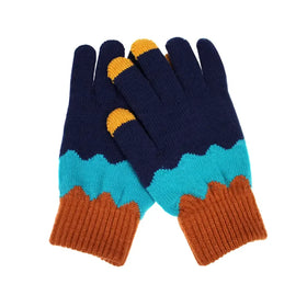 New Acrylic Winter Gloves Mittens Acrylic Knitted Gloves Winter Colourful Warm Gloves for Outdoor