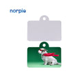 Hot-selling Metal Crafts Pet Supplies Personalized Pet Collar Sublimation Dog ID Anti-lost Tag Metal Crafts