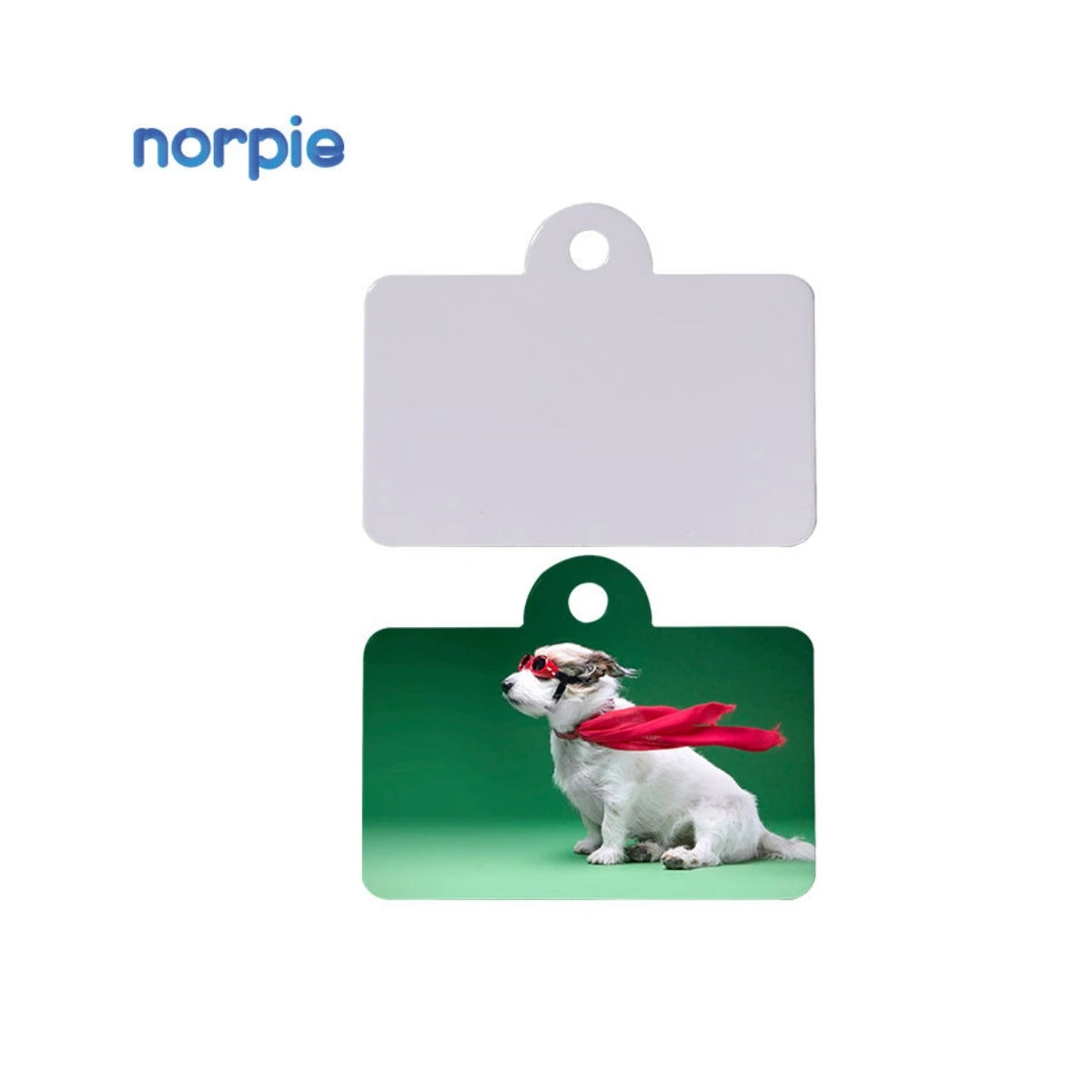 Hot-selling Metal Crafts Pet Supplies Personalized Pet Collar Sublimation Dog ID Anti-lost Tag Metal Crafts