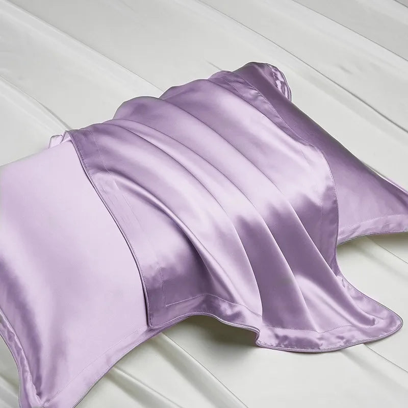 2022 Mulberry 100%pure Silk 16 Momme Satin Pillow case With Hidden Zipper