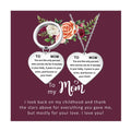 Stainless Steel Love Mom Dad Grandpa Grandma Mum Necklace Mother's Day Father's Day Gift Heart Shape Jewelry Necklaces
