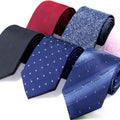 Low MOQ Silk Silk Tie Men's Formal Business Career Marriage Job Suit 8CM Spot Custom LOGO
