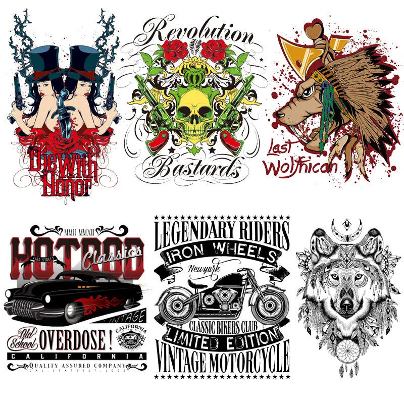 DTF Plastisol Customized Vinyl Iron on Printed Designs Press Sticker Screen Printing Heat Transfer for Clothing