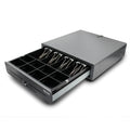 Factory Direct Sale Mini Metal Cash Register Drawer SDK Push Open Fully Removable 3-Compartment Cash Tray (5 Notes/8 Coins)