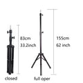 Professional Hair Salon Adjustable Wig Head Stand Tripod Mannequin Head Stand Metal Adjustable Holder for Mannequin Head