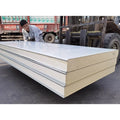 China Thermal Insulation Fireproof PU Foaming Sandwich Metal Roofing Sheet for Warehouse