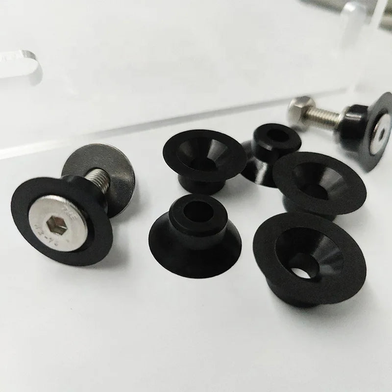 Glass Accessories Countersunk M8 Nylon Rubber Gasket Washer for Panoramic Padel Court