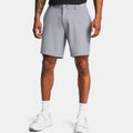 Men's Stretch Woven 8" Golf Shorts Flat Front Water Resistant Shorts With 4 Pockets