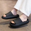 Women's Luxury Designer for Slippers Soft EVA Foam Slide House for Slippers with Open Toe Anti-Slip Breathable for Indoor