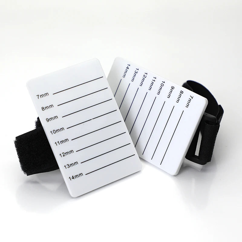 Acrylic Board Plastic False Lashes Glue Pallet Eyelash Stand Holder Eyelash Pallet