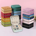Jewelry Boxes Storage Rings Necklace Earrings for Shop Wholesale  Mini Portable Jewelry Box Organiser Custom logo