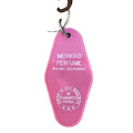 Custom logo Promotional Blank Plastic Retro Vintage Imprint Motel Key Chains  Key Tags