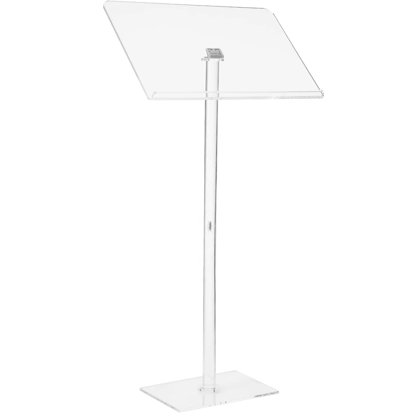 Acrylic Pulpits for Churches Clear Podium Stand Transparent Presentation Lectern for Churches Weddings Classroom Conference