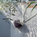 Hot Sale Natural Rough Stone Pendant Healing Raw Stone Crystal Pendant