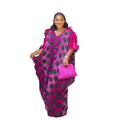 Recommend Two Piece Set Women Clothing Chiffon African Print Clothing Ostrich Feather African Print Skirts and Dresses