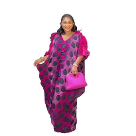 Recommend Two Piece Set Women Clothing Chiffon African Print Clothing Ostrich Feather African Print Skirts and Dresses