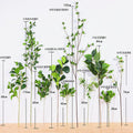M821 Wholesale Price Artificial Plant Eucalyptus Palm Tree Leaves for Home Decoration