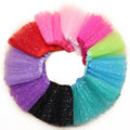 Drop Shipping Mini Fluffy Ballet Girl Kids Star Tutu Skirts Sequin Party Princess  Girl Tutu Skirt Dress for Party Performance