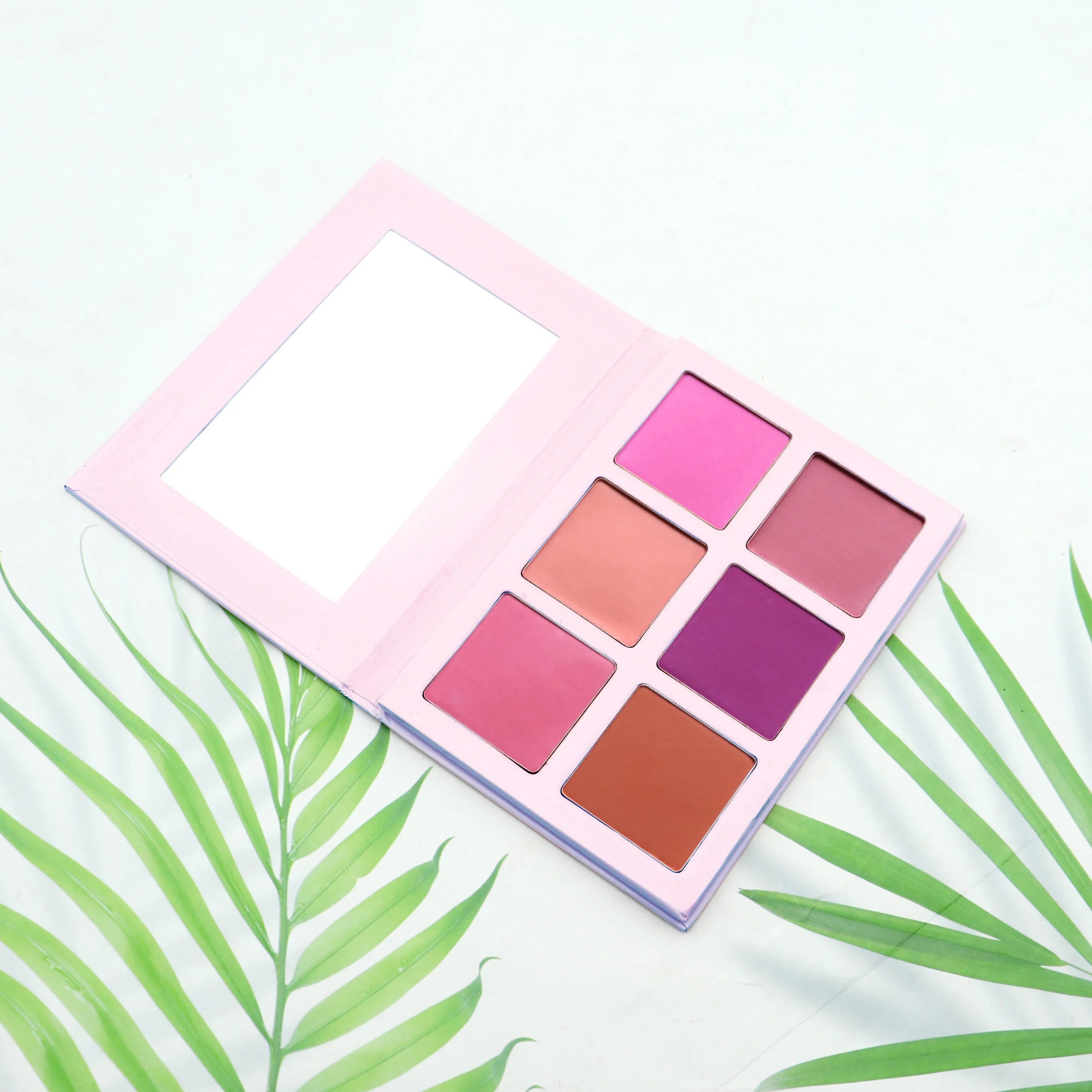 Your Own Logo Blush Palette Blusher 4 Color Eyeshadow Makeup Vendor