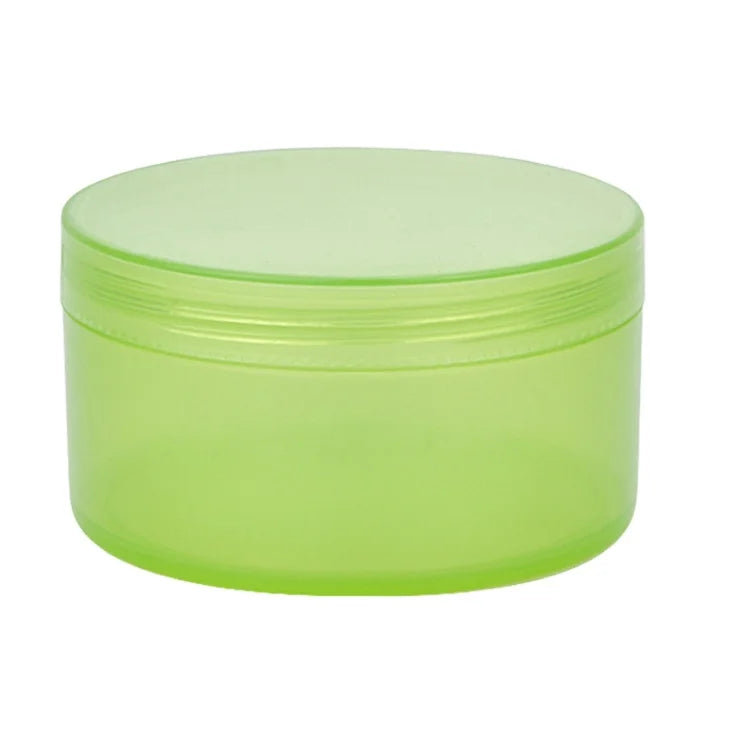 Stock 300g Aloe Vera Gel Plastic Jar 10oz Facial Green Jar for Cosmetic Cream